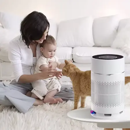 Baby Sound Machine för sovande Nattlampa White Noise Air Purifier